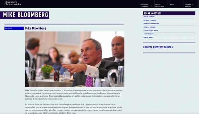 Control del Tabaco. A partir de los 600 mdd que ha otorgado desde 2007, el ex alcalde de Nueva York tiene como objetivo reducir el consumo de tabaco en países en vías de desarrollo, donde el consumo de tabaco sigue siendo generalizado. La iniciativa apunta a salvar 100 millones de vidas para el año 2050. “Reducir el consumo de tabaco es una de nuestras mejores oportunidades para salvar vidas y prevenir el sufrimiento, porque sabemos que las políticas duras realmente marcan la diferencia …”, dijo Bloomberg. Donador: Michael Bloomberg/Bloomberg Philanthropies
360 millones de dólares