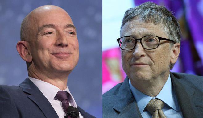 Bill Gates y Jeff Bezos.