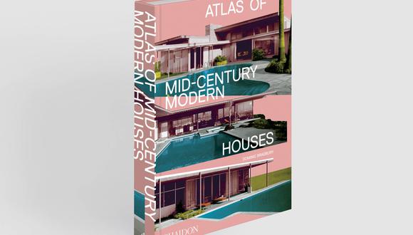 Tapa de libro Atlas of Mid-Century Modern Houses (Atlas de casas modernas de mediados de siglo).