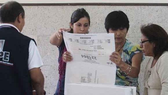 Preferencias electorales en San Isidro,  Surco, La Molina y  San Martín de Porres. (Foto: Andina)