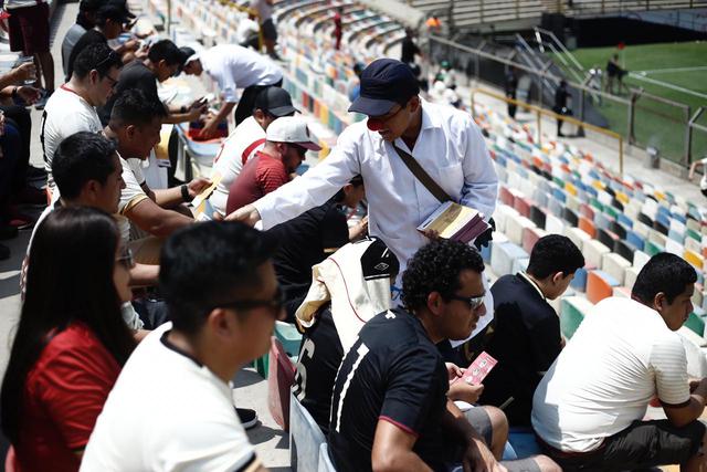 Las medidas en el estadio Monumental para prevenir el contagio del coronavirus en el Perú