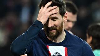 Messi, la amarga aventura parisiense