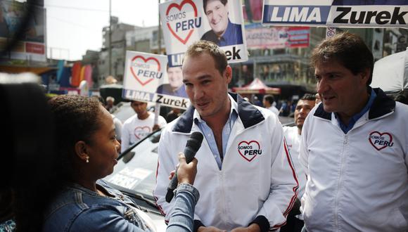 George Forsyth es el candidato de Somos Perú para La Victoria. (Foto: USI)