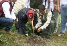 Martín Vizcarra inició campaña de reforestación para proteger ciudadela inca de Machu Picchu