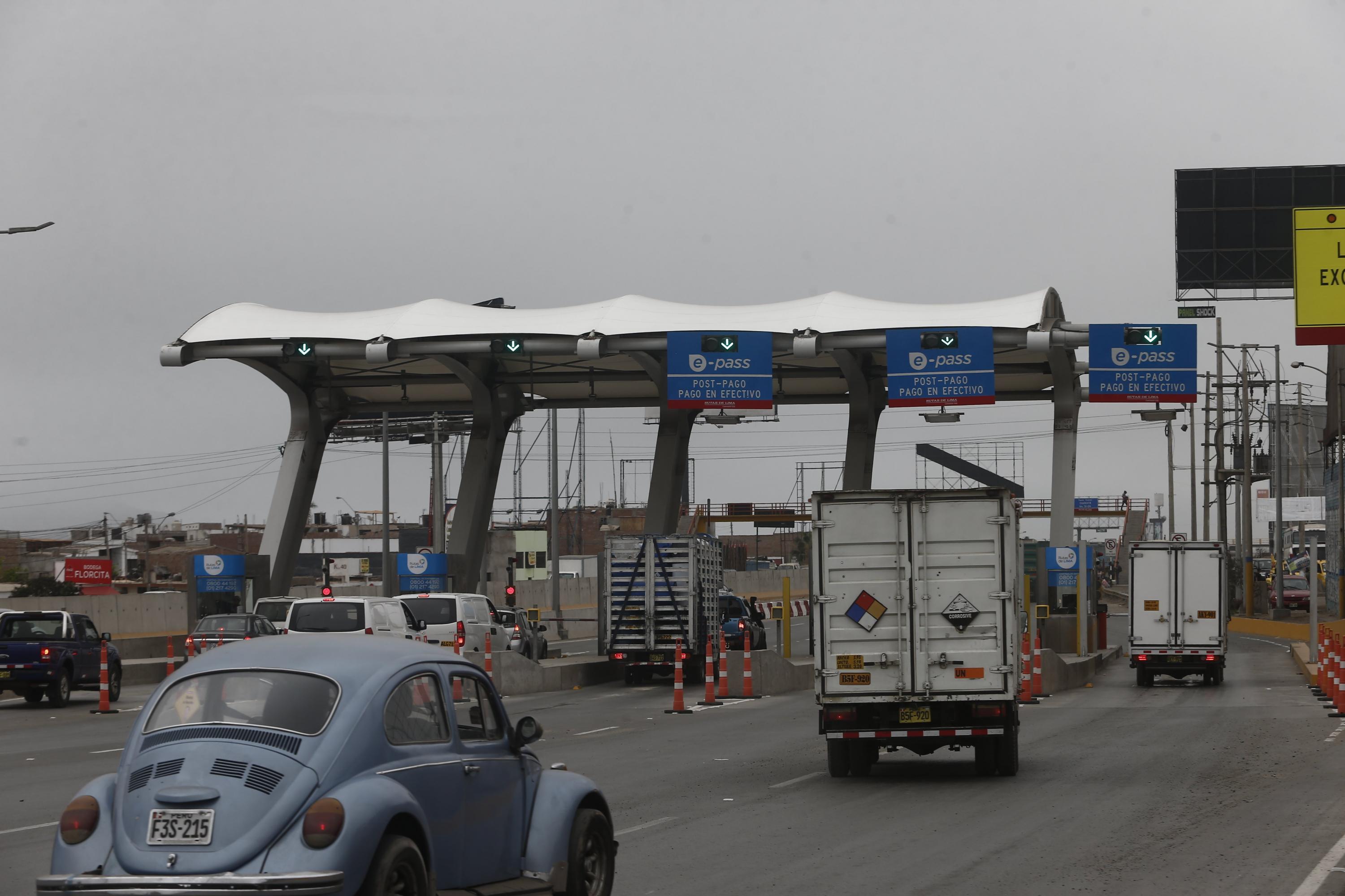 Lurín cuenta con 6 garitas de peajes, según el alcalde del distrito. (Foto: GEC)