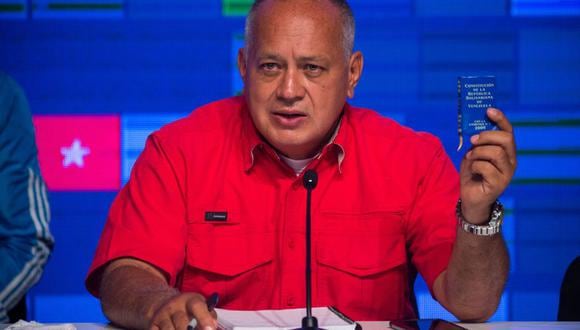 Diosdado Cabello, número dos del chavismo. (Foto: AFP)