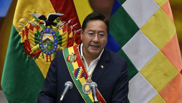 La Cancillería envió una nota a la Embajada de Bolivia en Perú por la declaraciones de Luis Arce. Foto: AFP