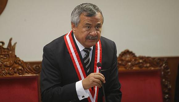 El juez supremo Francisco Távara señaló que se debería mantener la inmunidad parlamentaria, pero haciéndola más restrictiva . (Foto: Archivo El Comercio)