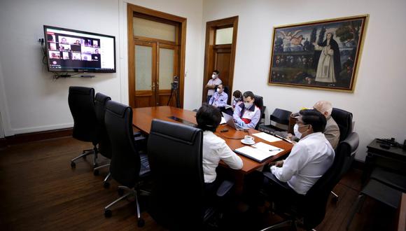 Los gremios propusieron una pronta reanudación gradual de las actividades económicas durante una sesión virtual del Consejo Nacional de Trabajo. (Foto: MTPE)