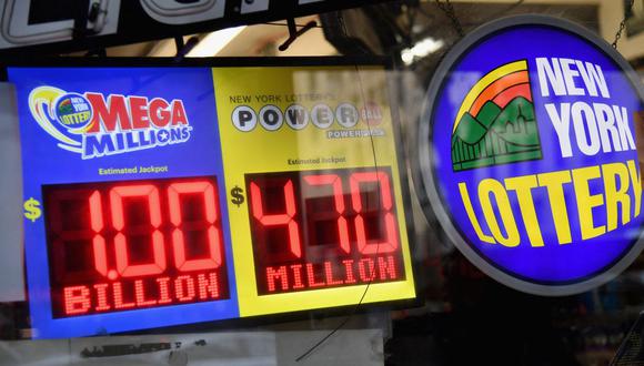 La Lotería de Nueva York entregó el premio por el que optó el ganador (Foto: AFP)