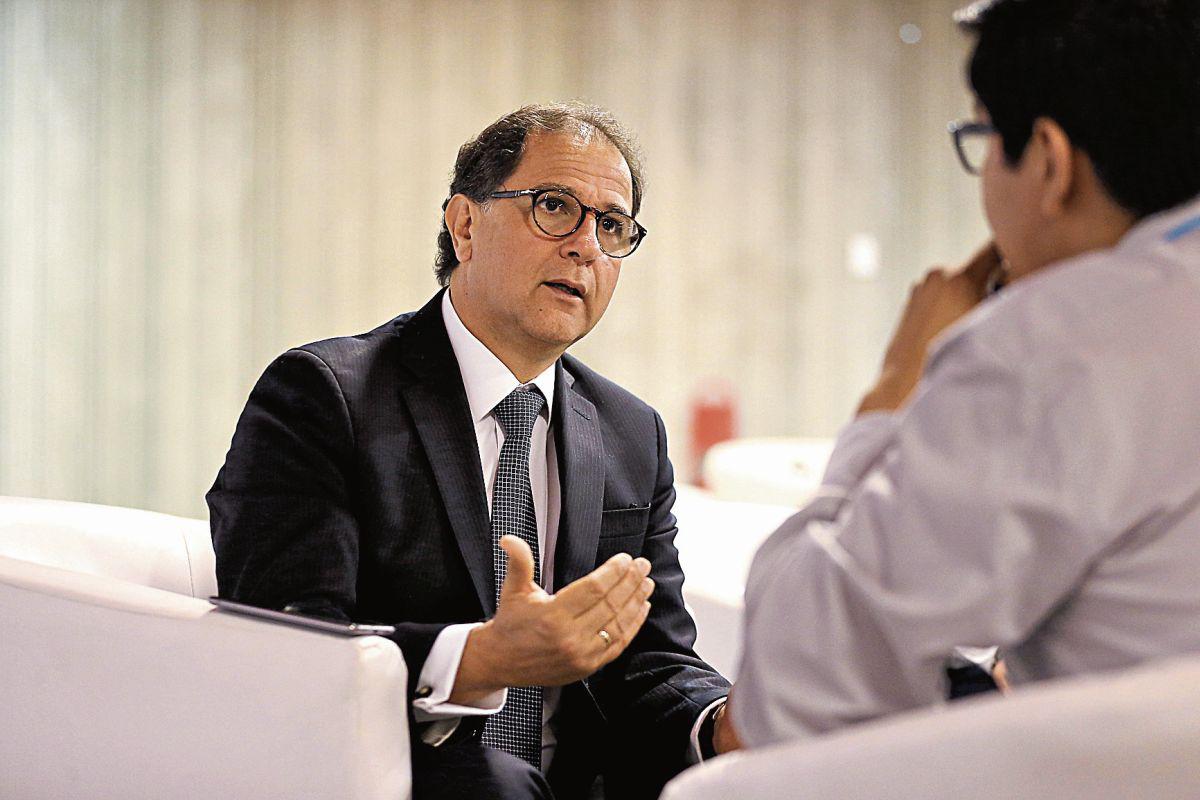 Francisco Ísmodes, ministro de Energía y Minas (Foto: Manuel Melgar)