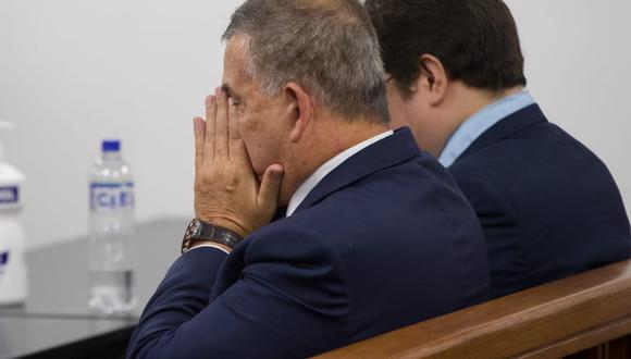 Durante la lectura de sentencia del caso Hugo Bustíos contra el ex ministro del Interior Daniel Urresti. Fotos: Andrés Paredes / GEC.