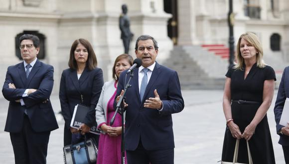 Gremios de la Confiep se reunieron con la presidenta Dina Boluarte en Palacio de Gobierno. (Foto: GEC)