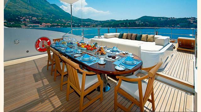 Andrea L. Su número de ambientes es 6, tiene capacidad para 12 camas y tiene una capacidad en el mar de 20000 l.  (Foto: Expansion)