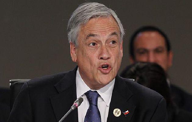 Sebastián Piñera, presidente de Chile. (Foto: AFP)