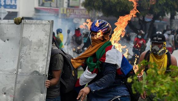 Cali se convirtió en el epicentro de las protestas en Colombia. (Gettty Images).