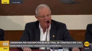 PPK: “La plata no llega sola como lo dijo un expresidente”