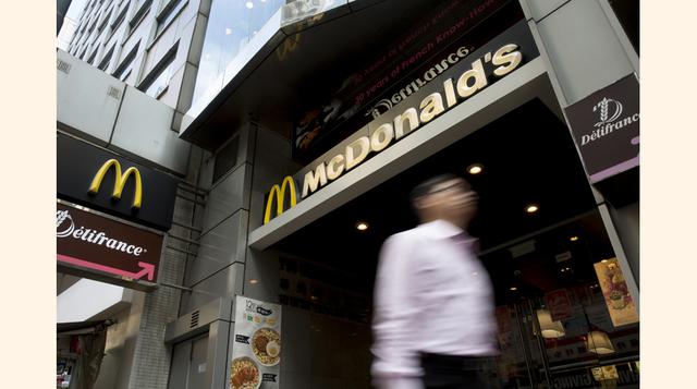 McDonald´s. La transnacional norteamericana de comida rápida cuenta con 440,000 empleados a nivel global. (Foto: Bloomberg)