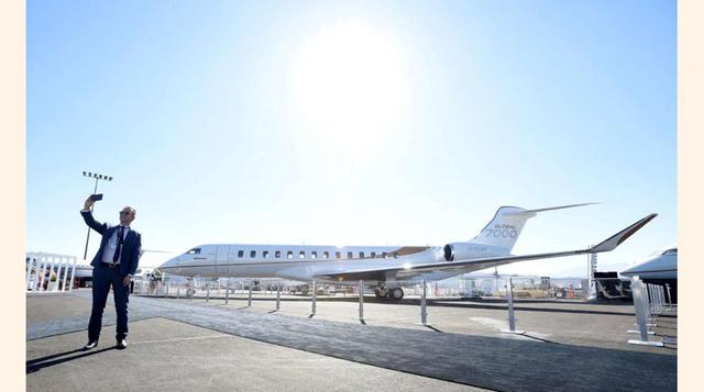 FOTO 7 | Solo 72 millones de euros separan a cualquier persona de esta jet. A la mayoría nos parecerá una locura pero seguro que no faltan compradores o, al menos, gente que los alquile.