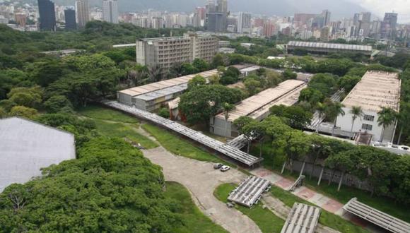 Vista aérea de la Ciudad Universitaria de Caracas. (Foto: Difusión).