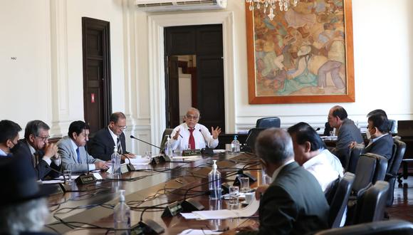 Este viernes 1 de abril el Consejo de Ministros se reunirá en sesión extraordinaria en Palacio de Gobierno. (Foto: Consejo de Ministros)