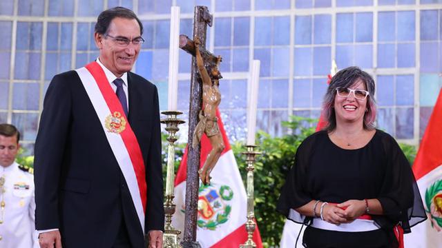 Ulla Holmquist Pachas, ministra de Cultura. Renunció el 8 de julio de 2019. (Foto: Presidencia Perú)