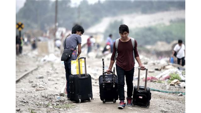 PNP recomiendo no viajar por la Carretera Central. (Foto: Andina)
