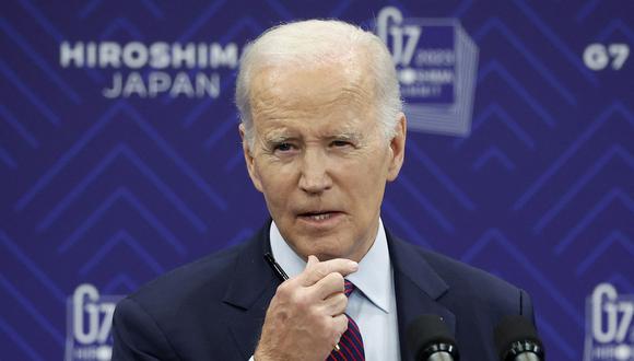 Joe Biden podría promulgar ley de deuda el sábado, según Casa Blanca. Foto: AFP