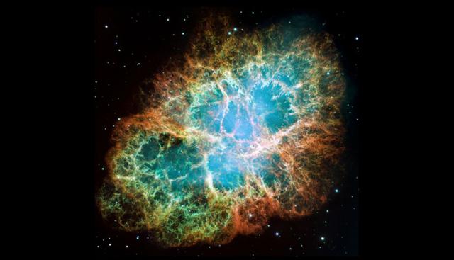 En esta imagen se puede apreciar a la Nebulosa del Cangrejo. Según información recogida por el diario británico, The Guardian, esta ha sido una de las imágenes más grandes que pudo captar Hubble. (Hubble Space)