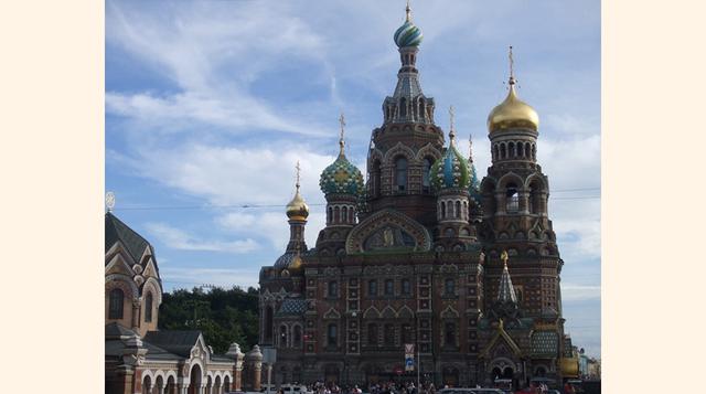 Rusia. 29.8 millones de visitantes. Posee diversas atracciones naturales y culturales. Su arquitectura es otra de las cosas que llaman la atención de los visitantes.