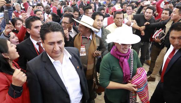 Se confirmó la alianza entre Vladimir Cerrón y Verónika Mendoza para las elecciones legislativas del 2020. (Foto: GEC)