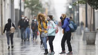 Lima y Callao amanecieron hoy con alta sensación de frío y la humedad superó el 90%