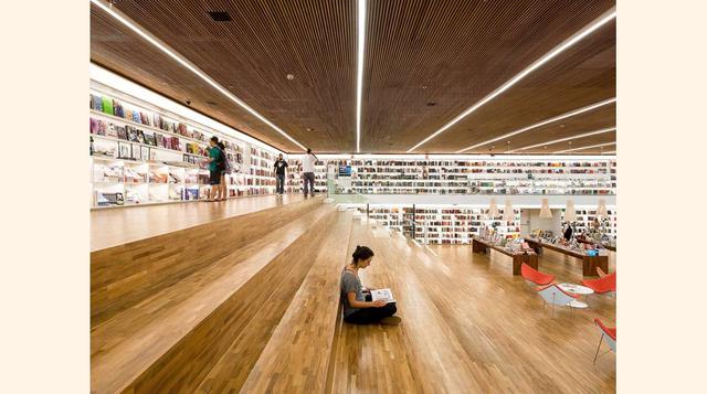 Arquitectura Comercial: Cultura Bookstore, Sao Paulo. (Foto: ArchDaily)