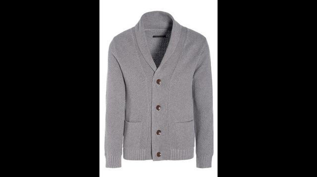 Cardigan gris de Adolfo Domínguez. Precio: US$ 169 en la tienda de la marca, en San Isidro. (Foto: Adolfo Domínguez)