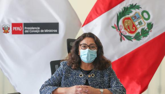 Violeta Bermúdez lamentó que la Comisión de Economía haya cancelado su sesión por falta de quórum. (Foto: PCM)