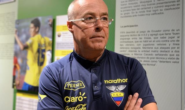 Foto 1 | Jorge Célico asumió como técnico de Ecuador el 12 de septiembre tras el despido de otro argentino, Gustavo Quinteros, tras la derrota que sufrieron en Quito en el partido con Perú.
