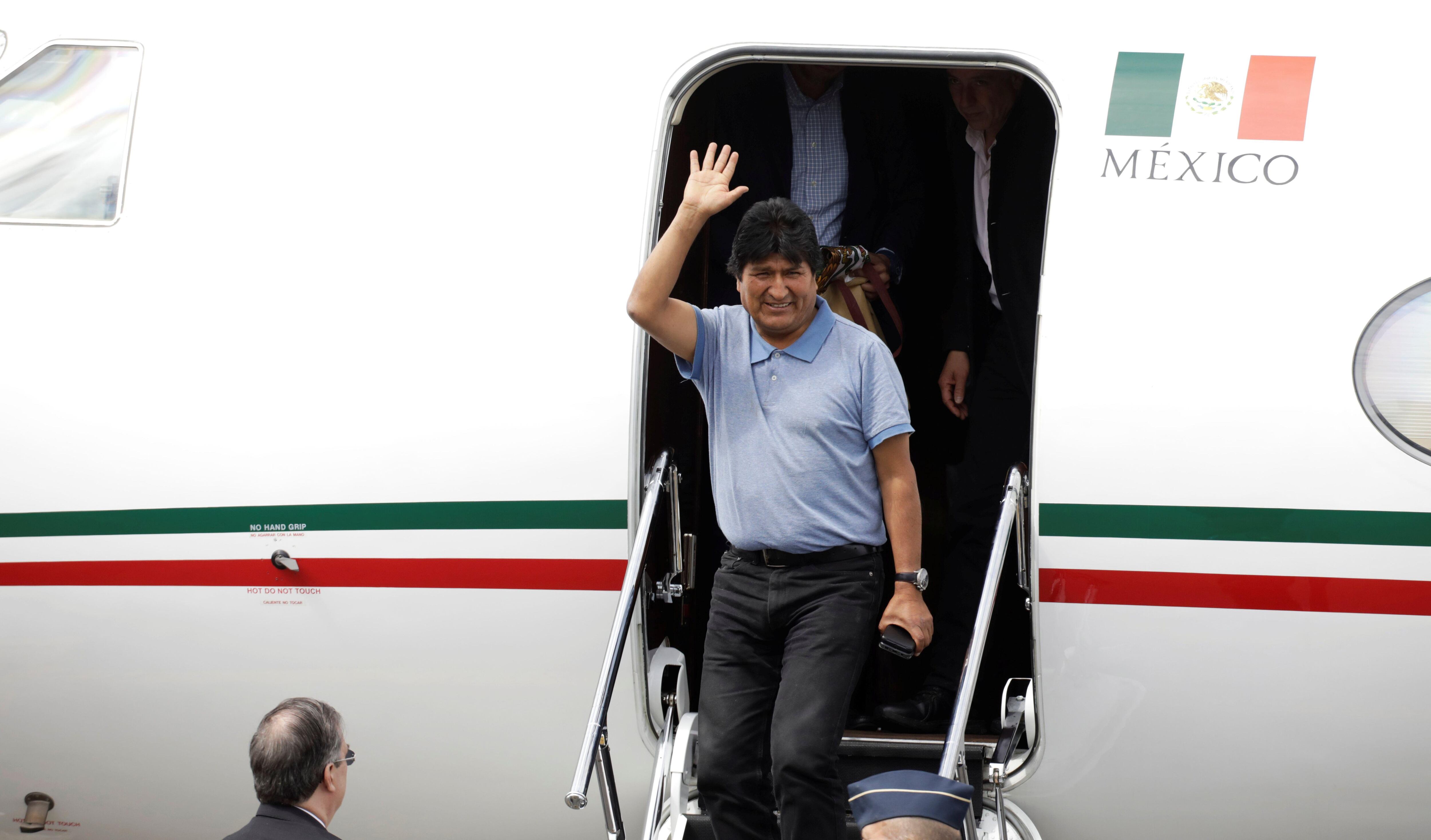 Evo Morales llegó este martes a México. (Foto: Reuters)