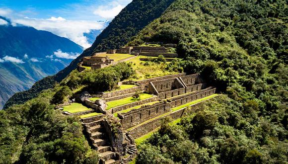 El complejo arqueológico monumental de Choquequirao es considerado como otra de las obras maestras de la arquitectura y la ingeniería inca, similar a la majestuosa ciudadela inca de Machu Picchu. (Foto: Shutterstock)