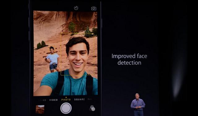 El iPhone 6 incluye una mejora en el reconocimiento facial.