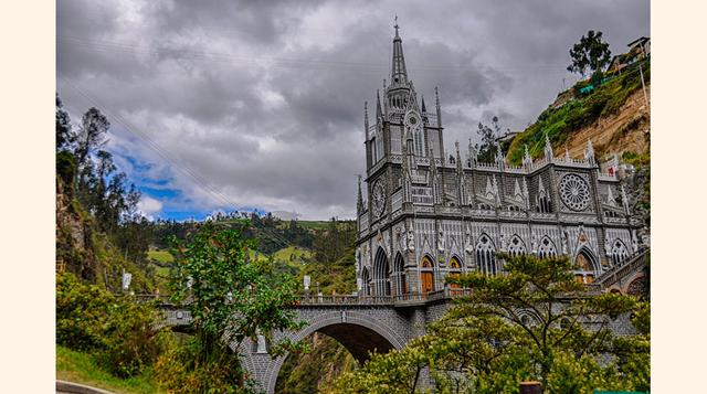 Santuario de Las Lajas. Ubicación: Ipiales, Colombia.