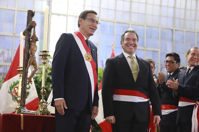 Francisco Petrozzi, ministro de Cultura. Renunció el 4 de diciembre de 2019. (Foto: Presidencia Perú)