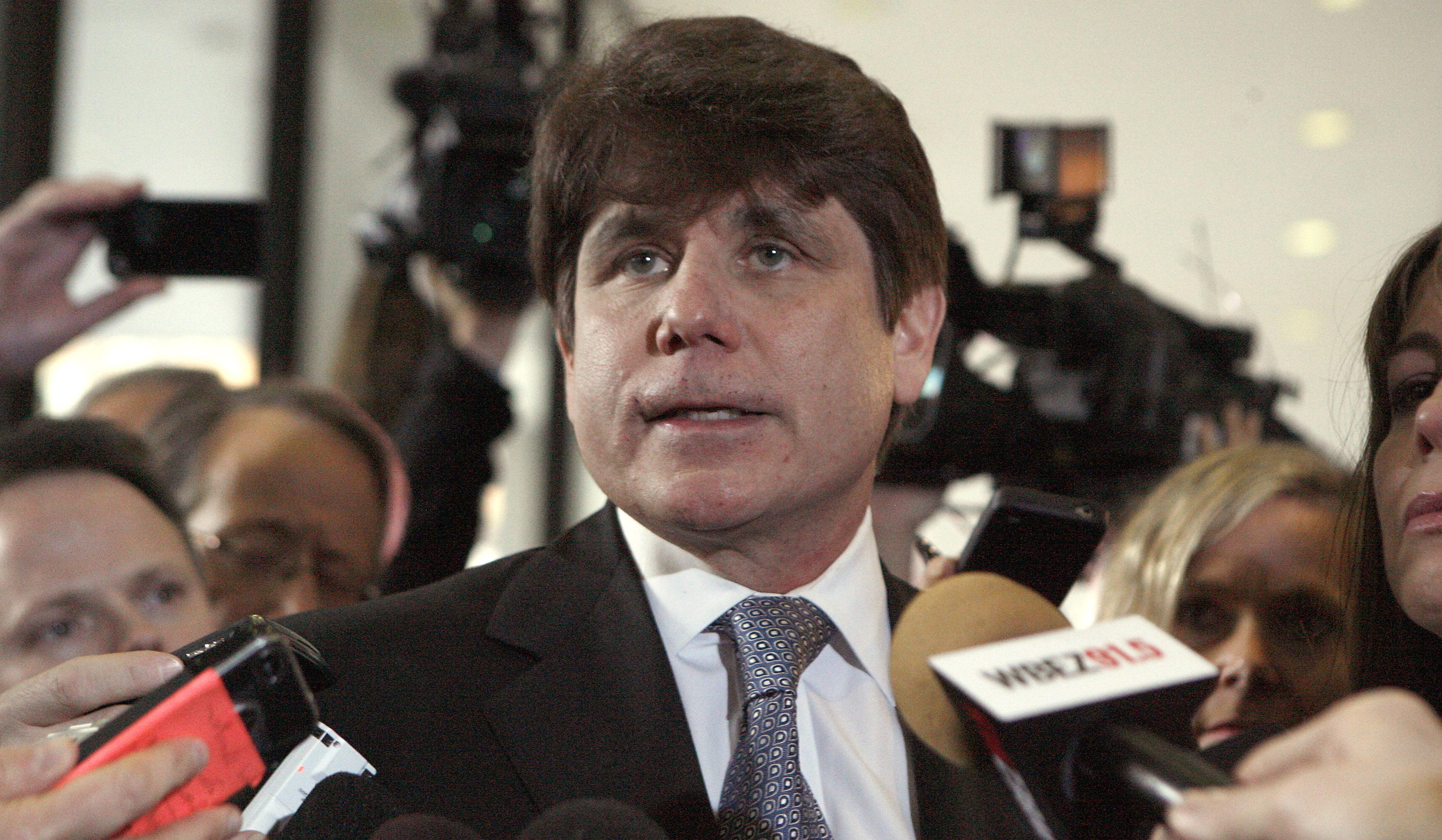 En esta foto de archivo tomada el 7 de diciembre de 2011, el ex gobernador de Illinois, Rod Blagojevich. (AFP)