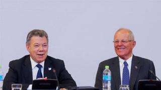 Presidentes Kuczynski y Santos se reunirán en Colombia en enero del 2018