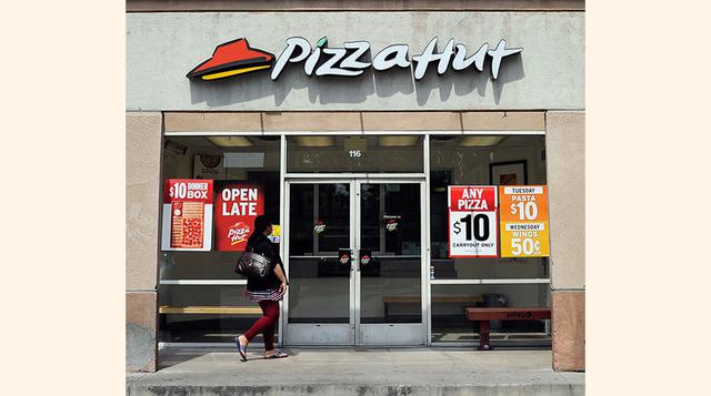 Pizza Hut,  Valor: US$ 8,511 millones. (Foto: Forbes)