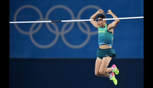 FOTO 12 | Thiago Braz (BRA, pértiga)
Otro campeón olímpico para dar prestigio a los Juegos de Lima. El brasileño Thiago Braz, oro en Río 2016, superó allí con su pértiga los 6.3 m, marca que solo se ha mejorado una vez desde entonces y que es la séptima de todos los tiempos. En el estreno de la pista de Lima, en mayo, solo salvó el listón sobre 5.41 y perdió el título sudamericano ante su compatriota Augusto Dutra Da Silva. Compite el 10 de agosto. (Foto: Sport)