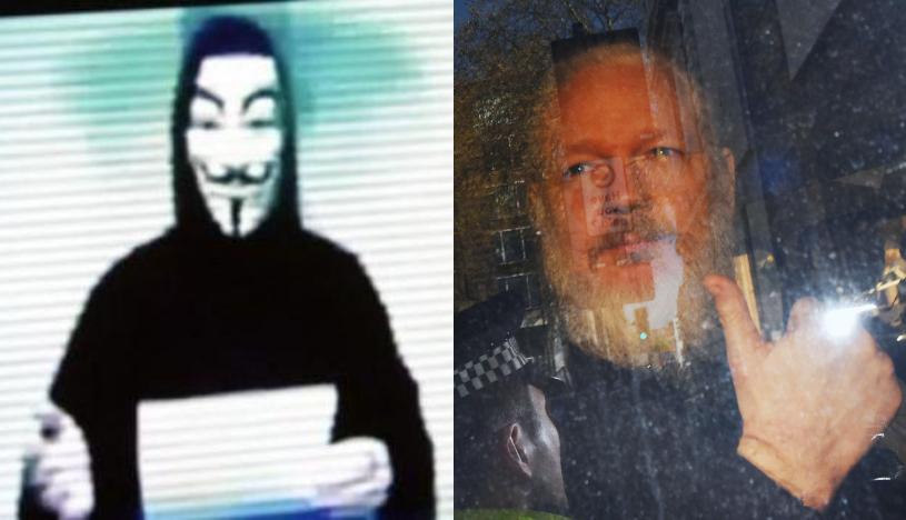 Anonymous amenazó con realizar acciones contundentes contra los gobiernos que tratan de silenciar a aquellos que revelan sus secretos. (Foto: Captura / EFE)
