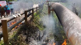 Petroperú coloca grapa metálica y detiene fuga de crudo en Amazonas