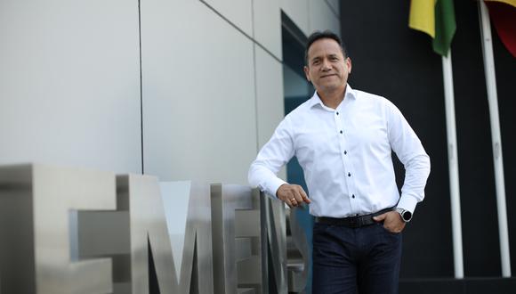 Carlos Travezaño, gerente general de Siemens Perú, dijo que están detrás de una cartera de proyectos mineros que oscila entre los US$ 15 millones y US$ 20 millones. (Foto: Anthony Niño de Guzmán)