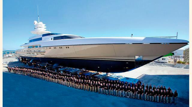 Smeralda. El barco de aluminio más grande de Australia. Precio: En 2013, la embarcación fue adquirida por la Familia Real de Dubái. El precio, no oficial, 77 millones. (Foto: Expansion)