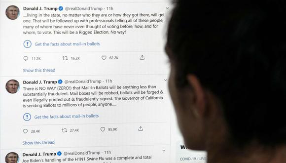 Trump, un usuario prolífico de Twitter, ha afirmado durante mucho tiempo que el servicio y otras plataformas silencian los puntos de vista conservadores.